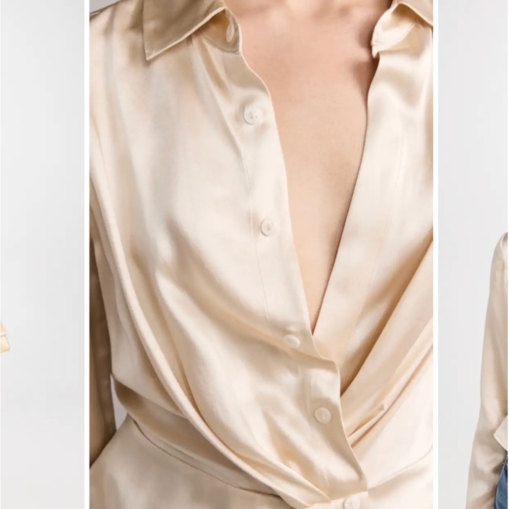 Reformation Rennes Silk Top - Picture 7 of 8